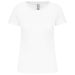 Dam Bio150IC T-shirt med Rund Hals White