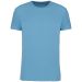 Unisex Bio190IC T-shirt med Rund Hals Cloudy Blue Heather