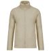 Faclo- Microfleecejacka med hel dragkedja  Beige