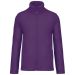 Faclo- Microfleecejacka med hel dragkedja  Purple