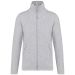 Faclo- Microfleecejacka med hel dragkedja  Ash Heather