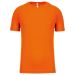 Sport kortärmad T-shirt för herr Fluorescent Orange