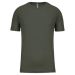 Sport kortärmad T-shirt för herr Dark Khaki