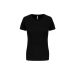 Sport kortärmad T-shirt för dam Black