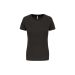 Sport kortärmad T-shirt för dam Dark Grey