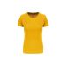 Sport kortärmad T-shirt för dam True Yellow