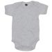Body till bebis Heather Grey Melange