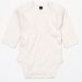 Ekologisk långärmad body till bebis Organic Natural
