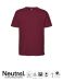Unisex Regular T-shirt Bordeaux