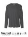 Herr T-shirt med långa ärmar Charcoal