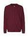 Unisex Sweatshirtjacka Bordeaux
