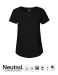 Dam Roll Up T-shirt Svart