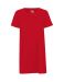 Dam T-shirt i lång modell Röd