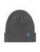 Mixed Knit Beanie Charcoal