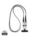 Nivo Crossbody lanyard i RCS återvunnen PET svart