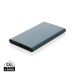 4.000mAh powerbank, type C, RCS återvunnen plast/aluminium blå