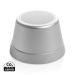 Nivio magnetisk 5W högtalare i RCS återvunnen aluminium silver