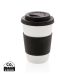 Återanvändningsbar kaffemugg 270ml svart