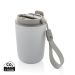 Cuppa vakuummugg med logoband RCS re-steel vit