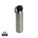 Via RCS Re-steel låsbar sportflaska 600ML silver