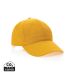 Impact 6 paneler keps, 190gr återvunnen bomull AWARE™ Yellow