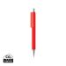 X8 RCS-certifierad R-ABS smooth touch-penna röd