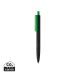 X3 RCS-certifierad R-ABS svart smooth touch penna grön, svart