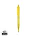 X3 GRS återvunnen PC-plastpenna frostad Yellow