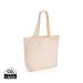 Impact Aware™ shoppingkasse m/ficka 240 gsm ofärgad rcanvas off white