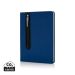 Anteckningsbok Basic - PU - med styluspenna - A5 marin