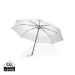 20.5" Impact AWARE™ RPET 190T Pongee paraply  bambu vit