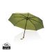 20.5" Impact AWARE™ RPET 190T Pongee paraply  bambu ljus grön