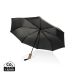 Kaycey 21” AWARE™ RPET Acacia trä mini paraply auto open