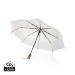 Kaycey 21” AWARE™ RPET Acacia trä mini paraply auto open 