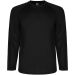 Montecarlo långärmad sport t-shirt för män Svart