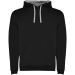 Urban hoodie för herr Svart Svart