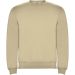 Clasica unisex tröja med rund hals Sand