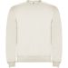 Clasica unisex tröja med rund hals Vintage White
