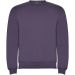 Clasica unisex tröja med rund hals Lila