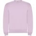 Clasica unisex tröja med rund hals Ljusrosa