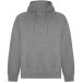 Vinson unisex hoodie ekologisk bomull Marl Grey