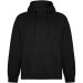 Vinson unisex hoodie ekologisk bomull Svart
