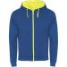 Fuji unisex sweatshirtjacka Kungsblå