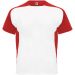 Bugatti kortärmad unisex T-shirt av återvunnet material Vit