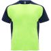 Bugatti kortärmad unisex T-shirt av återvunnet material Fluor Green