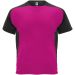 Bugatti kortärmad unisex T-shirt av återvunnet material Fuchsia