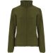 Artic fleecejacka för dam med hellång dragkedja Pine Green
