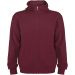 Montblanc unisex hoodie med hellång dragkedja Garnet