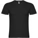 Samoyedo kortärmad v-ringad T-shirt för herr Svart