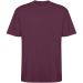 Bull kortärmad oversize unisex T-shirt Plum red